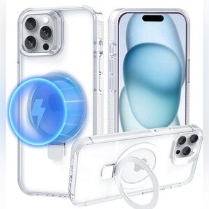 Clear Protective Phone Case With MagSafe Compatibility